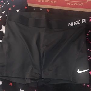 Black Nike Spandex Shorts
